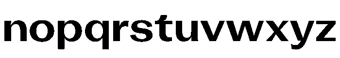 KAttilaPreview 70Semibold Instance Font LOWERCASE