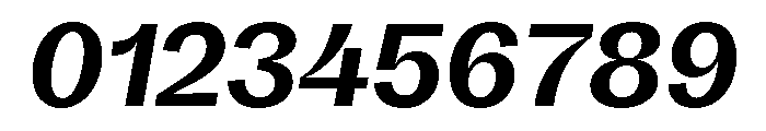 KAttilaPreview 75SemiboldItalic Font OTHER CHARS