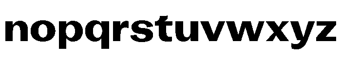 KAttilaPreview 80Bold Font LOWERCASE