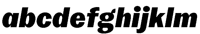 KAttilaPreview 95BlackItalic FONT