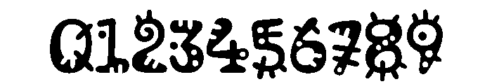Kablammo Bloop Instance Font OTHER CHARS