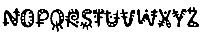 Kablammo Eek Instance Font UPPERCASE