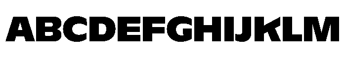 Kaio Black Font UPPERCASE