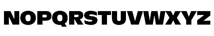 Kaio Black Font UPPERCASE