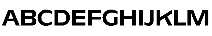 Kaio Medium Font UPPERCASE