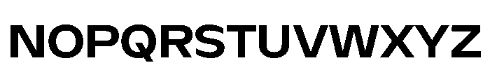Kaio Medium Font UPPERCASE