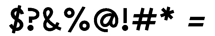 Kalakala Regular Font OTHER CHARS