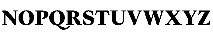 Kalice Black Font UPPERCASE