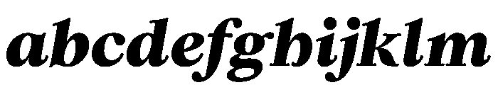 Kalice BlackItalic FONT