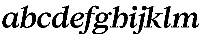 Kalice BoldItalic FONT