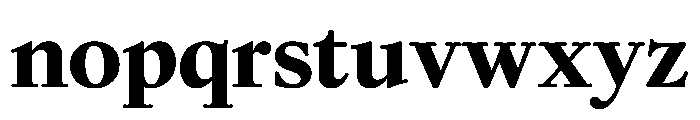Kalice ExtraBold Font LOWERCASE