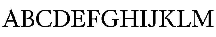 Kalice Medium Font UPPERCASE