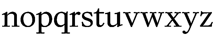 Kalice Medium Font LOWERCASE