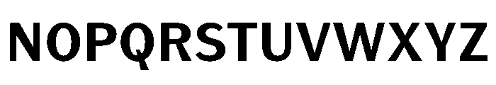 KantonGothic Bold Instance Font UPPERCASE