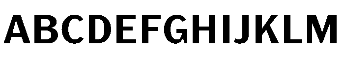 KantonGothic Bold Font UPPERCASE