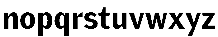 KantonGothic Bold Font LOWERCASE