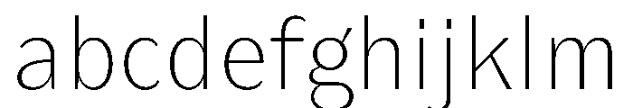 KantonGothic ExtraLight Instance FONT