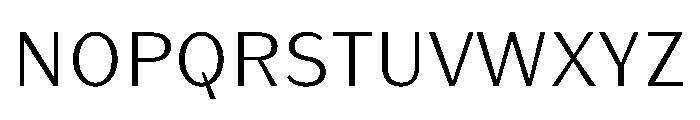 KantonGothic Light Instance Font UPPERCASE