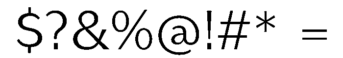 KantonGothic Light Font OTHER CHARS