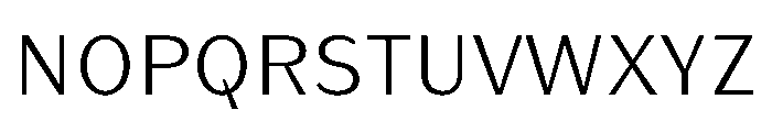 KantonGothic Light Font UPPERCASE