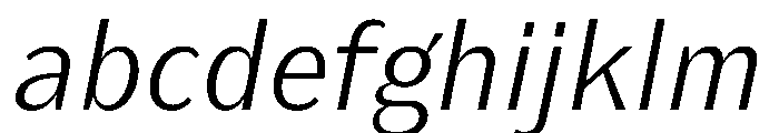 KantonGothic LightItalic Instance FONT