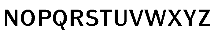KantonGothic Medium Instance Font UPPERCASE