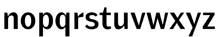 KantonGothic Medium Instance Font LOWERCASE