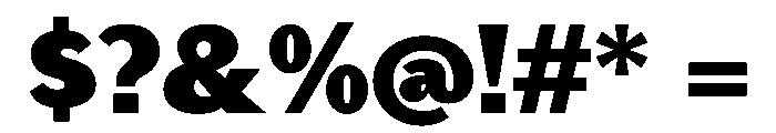KantonGothic Poster Instance Font OTHER CHARS