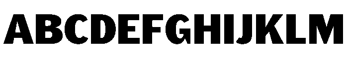 KantonGothic Poster Instance Font UPPERCASE