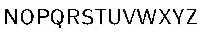KantonGothic Regular Instance Font UPPERCASE
