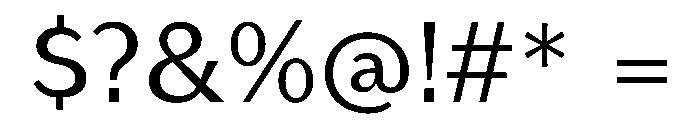 KantonGothic Regular Font OTHER CHARS
