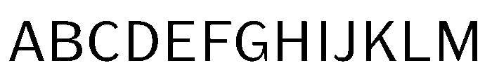 KantonGothic Regular Font UPPERCASE