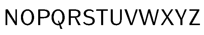 KantonGothic Regular Font UPPERCASE
