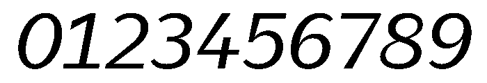 KantonGothic RegularItalic Instance Font OTHER CHARS