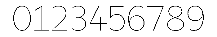 KantonGothic Thin Instance Font OTHER CHARS