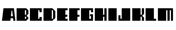 Kantoor Regular Font UPPERCASE