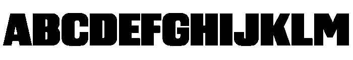 Kapitol Black Font UPPERCASE