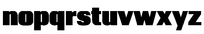 Kapitol Black Font LOWERCASE