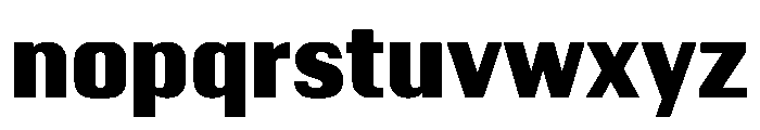 Kapitol Bold Instance Font LOWERCASE