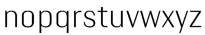 Kapitol Light Instance Font LOWERCASE