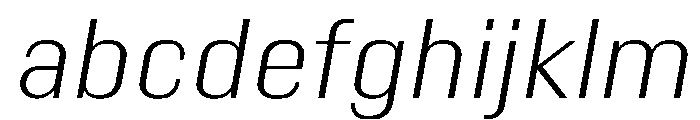 Kapitol LightItalic Instance FONT