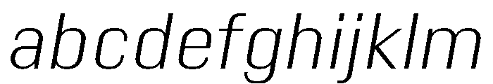 Kapitol LightItalic FONT