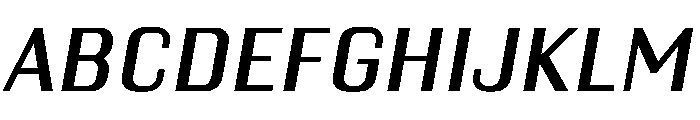Kapitol MediumItalic Ea07ea13 Font UPPERCASE