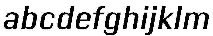 Kapitol MediumItalic Ea07ea13 FONT