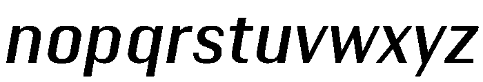 Kapitol MediumItalic Ea07ea13 Font LOWERCASE