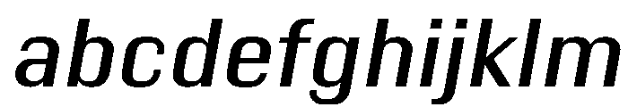 Kapitol MediumItalic Instance FONT