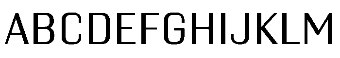 Kapitol Regular Instance Font UPPERCASE