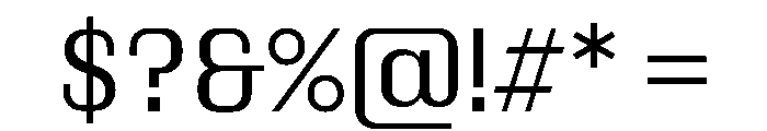 Kapitol Regular Font OTHER CHARS