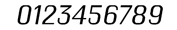 Kapitol RegularItalic Instance Font OTHER CHARS
