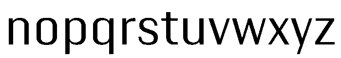 Kapitol Regular Font LOWERCASE